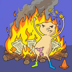 「unpopular opinion incoming tokens with t」|patyu3のイラスト