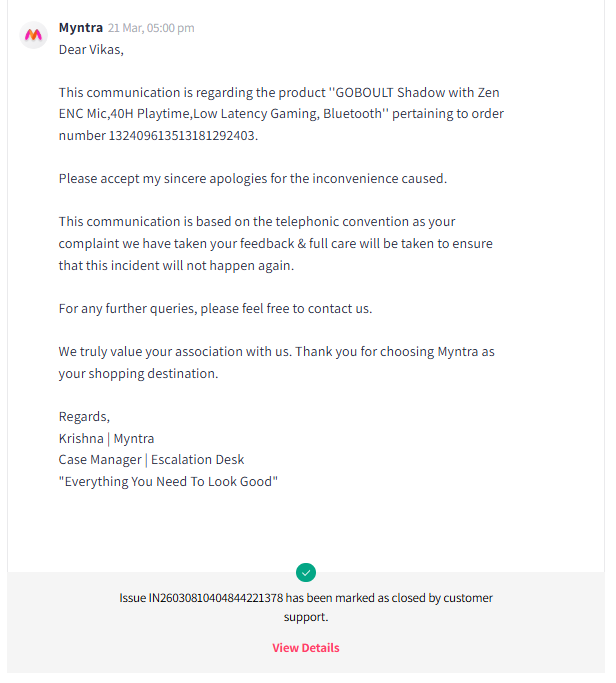 vikagupta43's tweet photo. @MyntraSupport @MyntraSupport @nch1915 @myntra  I kindly request you to address my actual issue. Why do you keep mentioning the refund process but avoid discussing compensation? https://t.co/m6CCkkWsL2