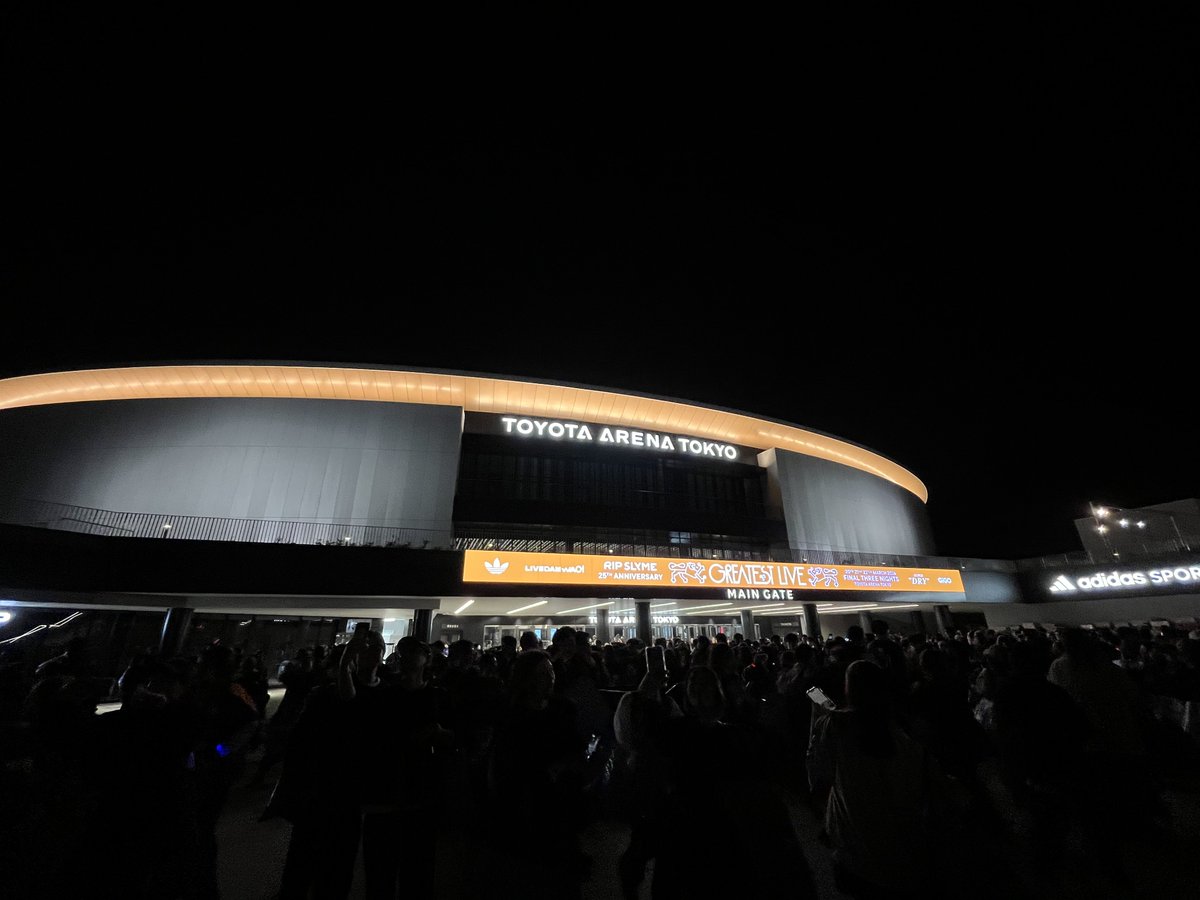 今度はバスケで来ようね…とても良いアリーナだったよ…RS5ありがとう🥲