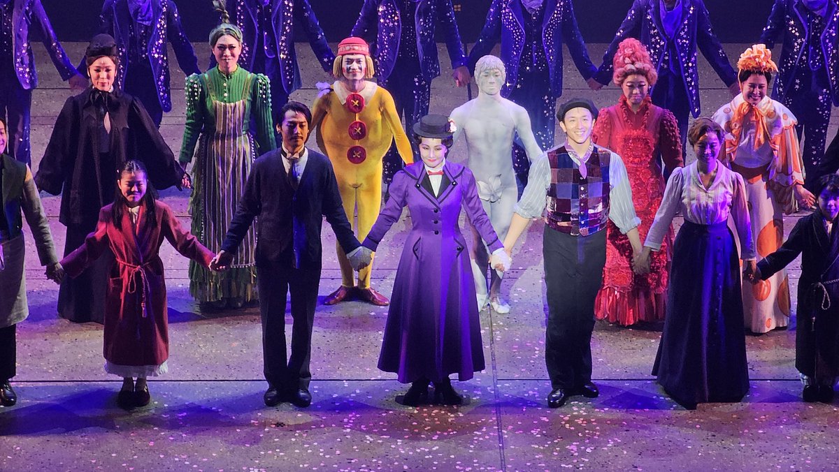 yoode's tweet photo. ☂️メリーポピンズ終演👏

また同キャスティングで観たいのでリピします🎟️ https://t.co/6hdeskDxXU