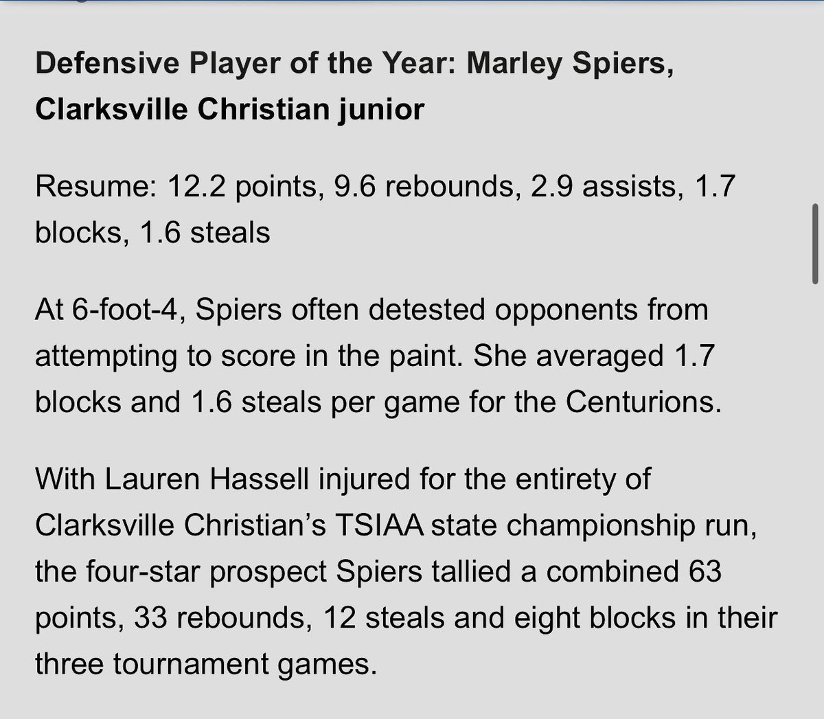 Marley Spiers tweet media