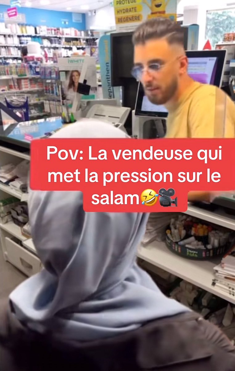Le vendeuse m’a dit dzień dobry j’ai repondu bonjour