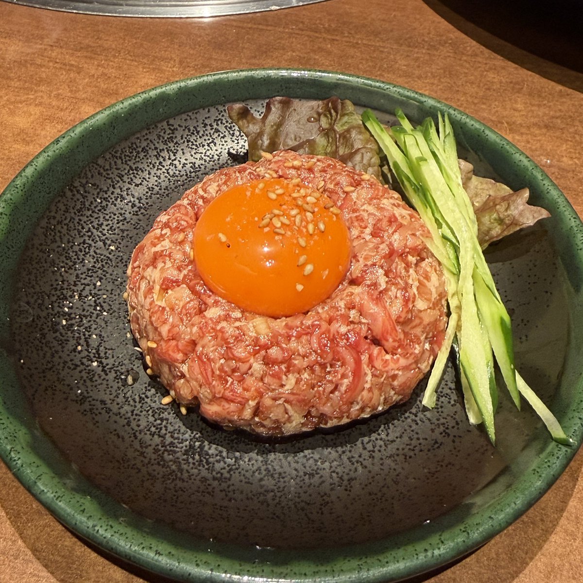 soudemarspiguet's tweet photo. タイムリーに静龍苑行ってきました😃
TLでは「言うほど美味しいか？」と言われてますが、タンとユッケは東京で３本の指に入るレベルで美味しいです🍖 https://t.co/uRZp8p4l3H