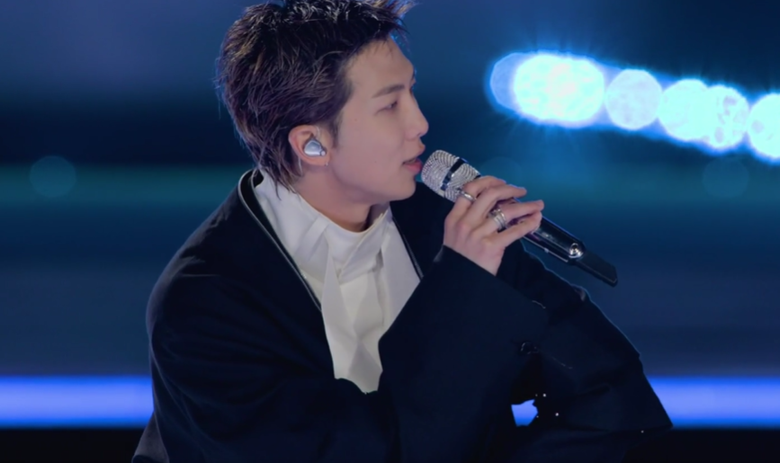 Complimenting namjoon on twt is not enough you should be able to tell it to him tongue to tongue