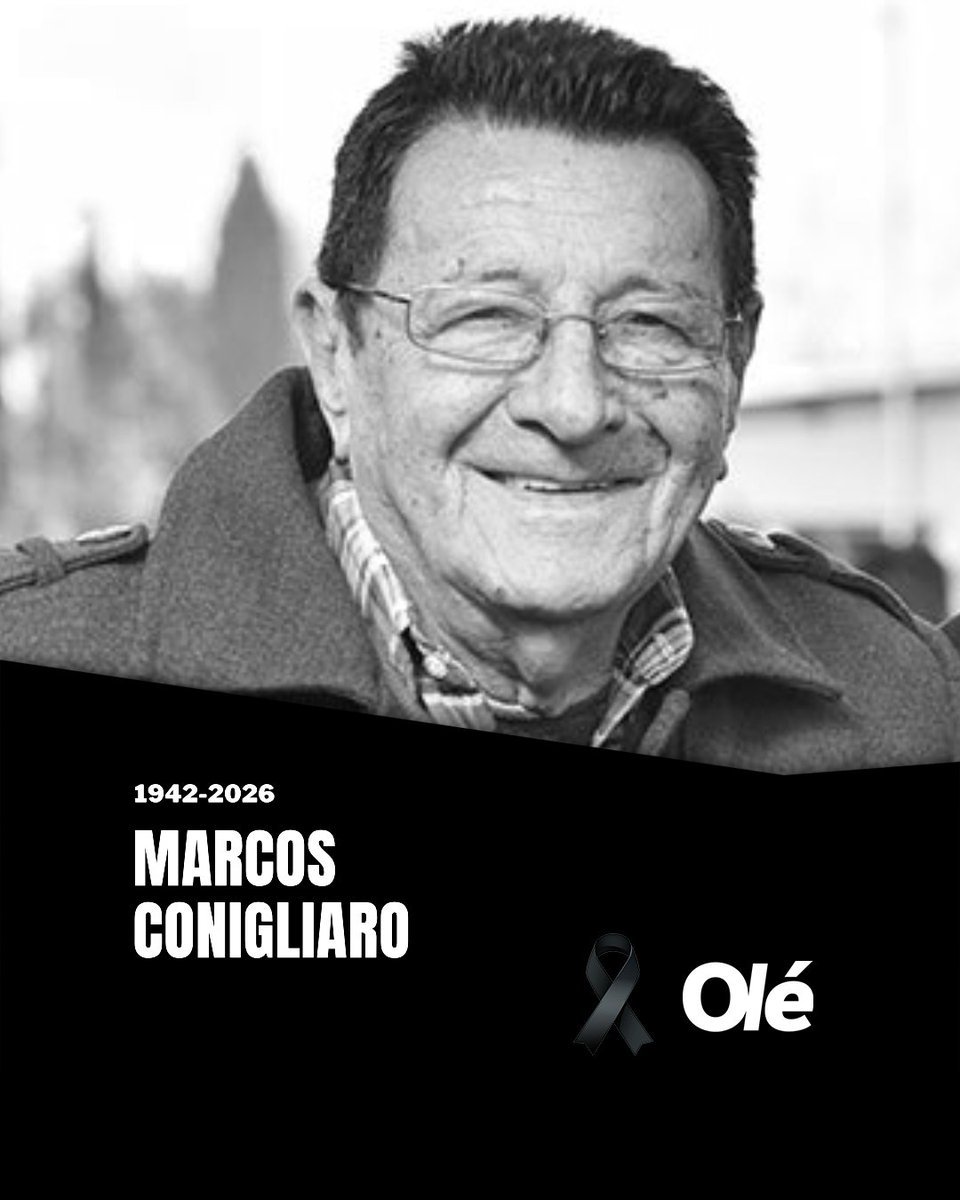 A sus 83 años, falleció Marcos Conigliaro 🕊️

Fue un histórico delantero del Estudiantes campeón del mundo, final en la que marcó un gol decisivo ante Manchester United en la Bombonera

Además, disputó 196 partidos y convirtió 46 tantos con la camiseta del Pincha. Formó parte de