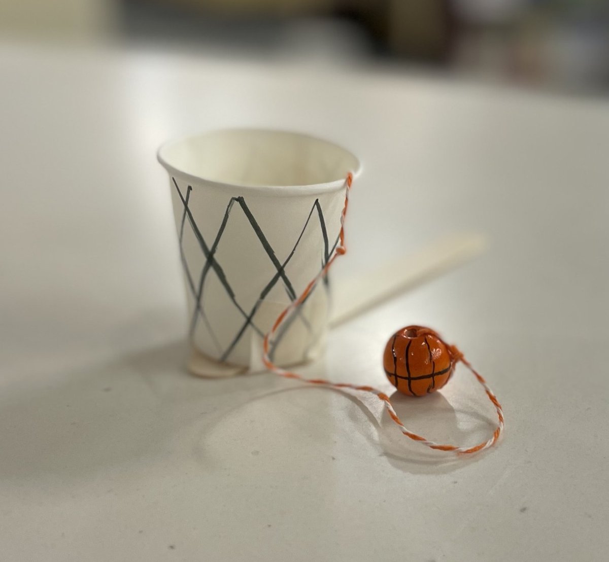 wrightlibraryOH's tweet photo. Join in the March Madness! Drop in to the children's room this morning beginning at 10:00am to make this basketball craft. Craft available while supplies last. https://t.co/9QiGV7gBBY