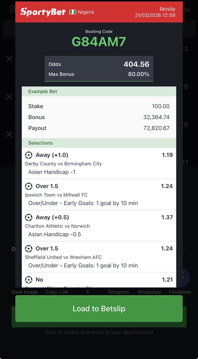 Freedom odds tweet media