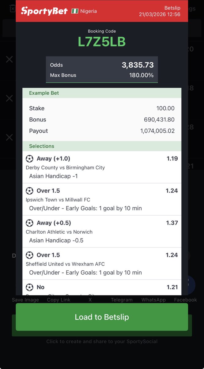 Freedom odds tweet media