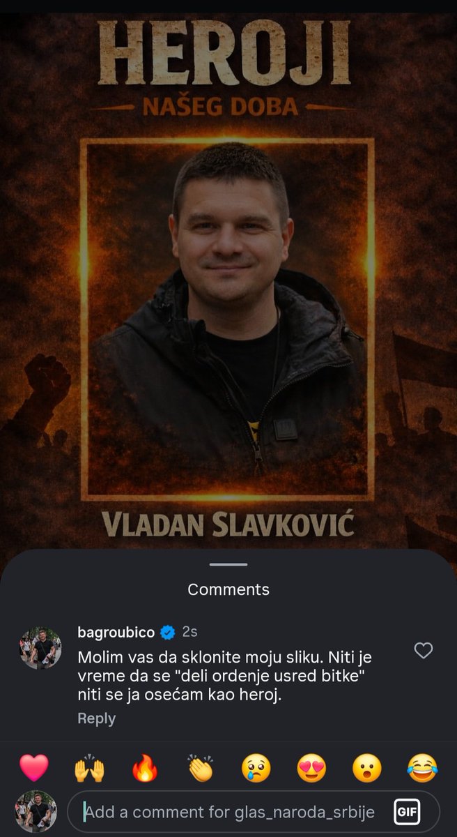 Slavković tweet media