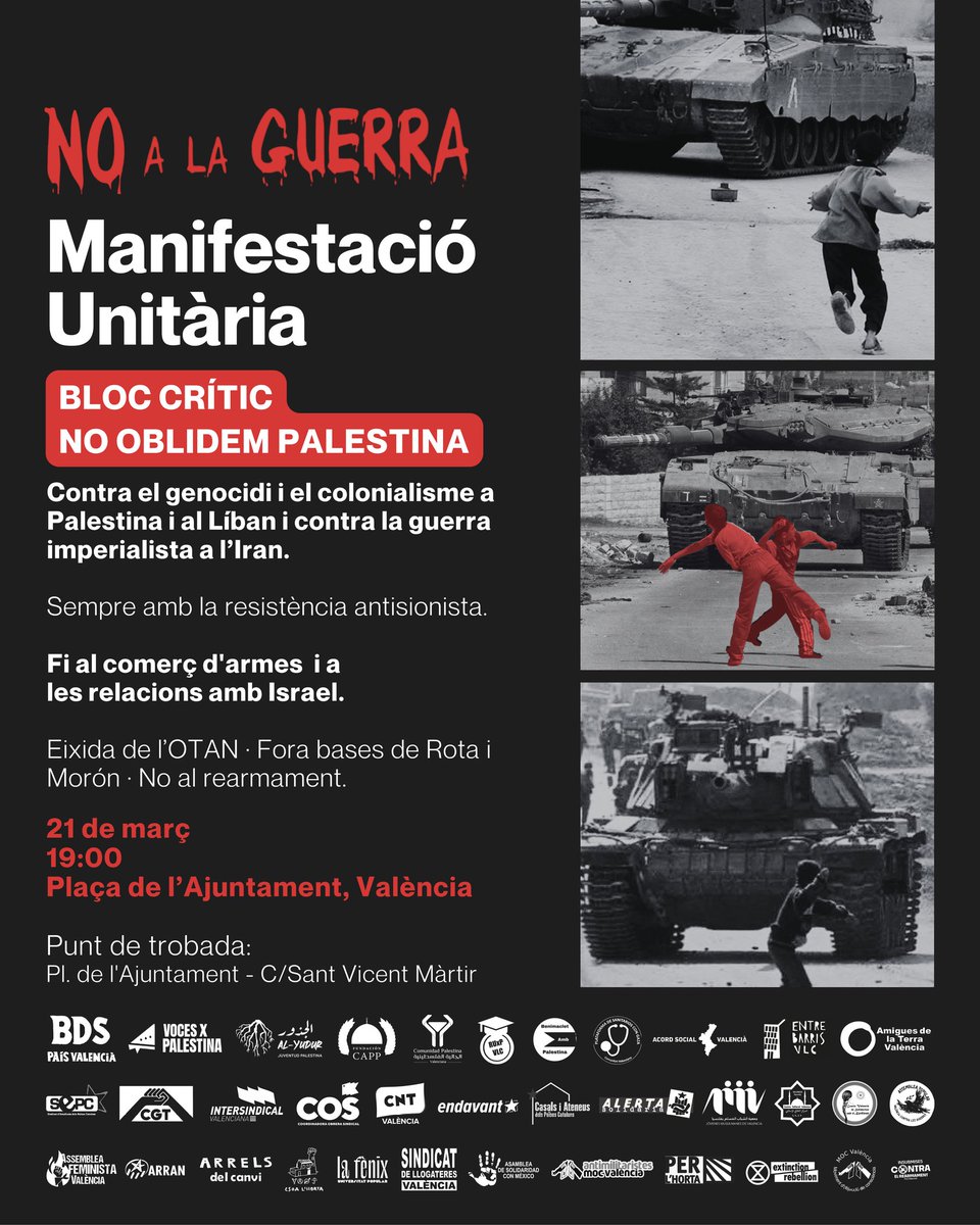 🇵🇸 #BDS País Valencià tweet media