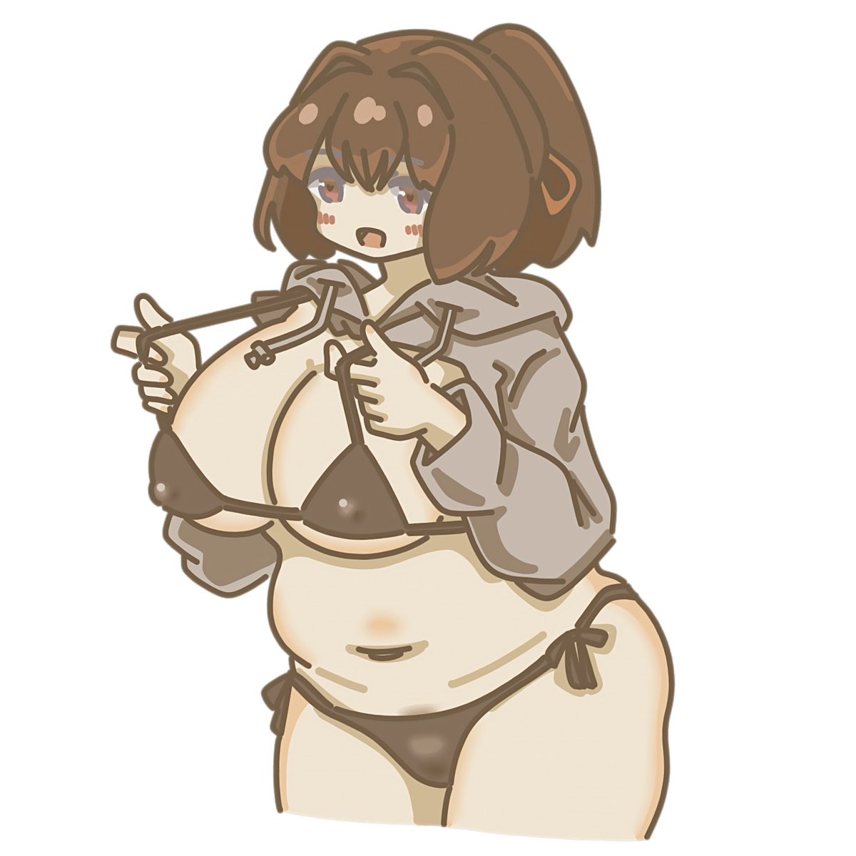 すけべバーガー(お肉倍盛り)🍔🍤