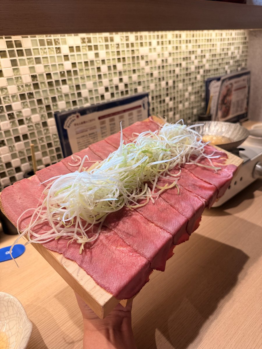 apple_matsumo's tweet photo. 『牛タン！牛タン！牛タンづくしのフルコース！！』
🐮 浅草橋　牛たん日和 🐮

牛タンこんなに食べることもなかなかないよね🤭厚切りタンマジで歯応えやばかった❤️

#東京グルメ #東京ランチ #東京ディナー #浅草橋グルメ #浅草橋ディナー #牛たん日和 https://t.co/wLBOi6C0Ho