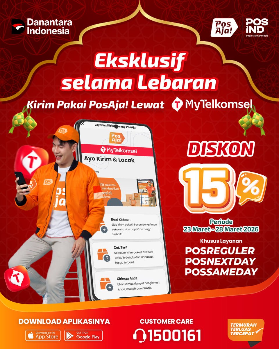 Pos Aja Official tweet media