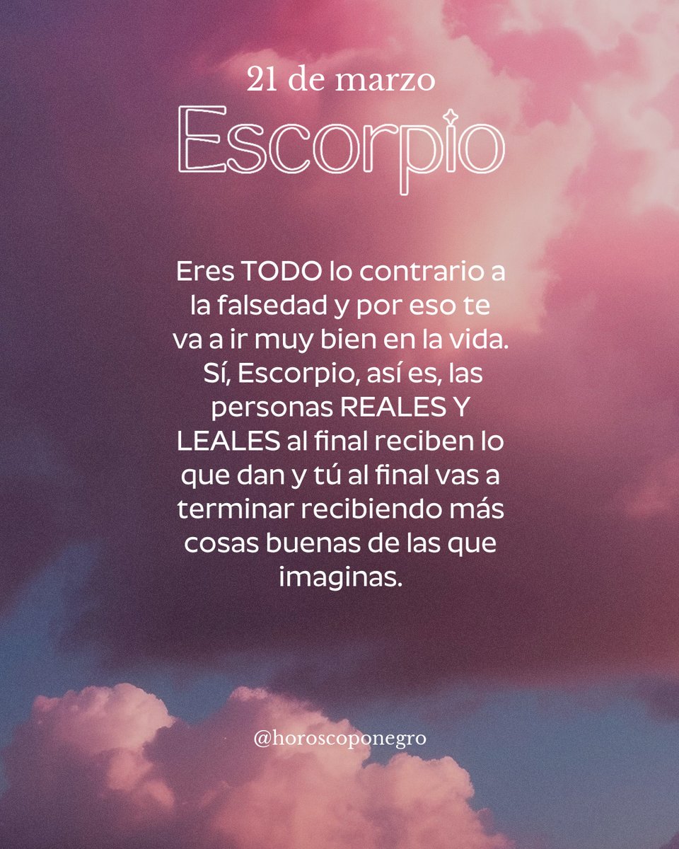 ✨ ♏ ✨