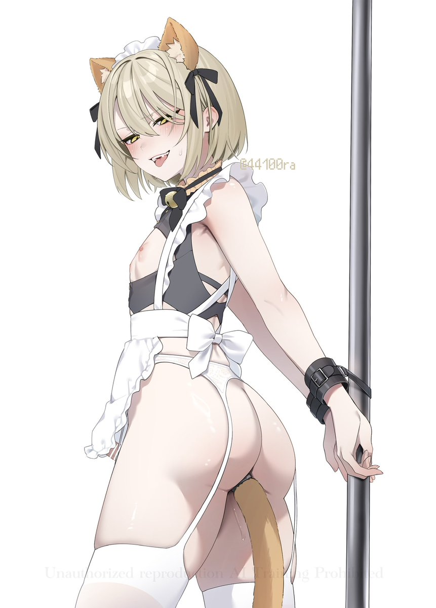 44100ra's tweet photo. メイドさんな男の娘 https://t.co/SIjWTs1pHE