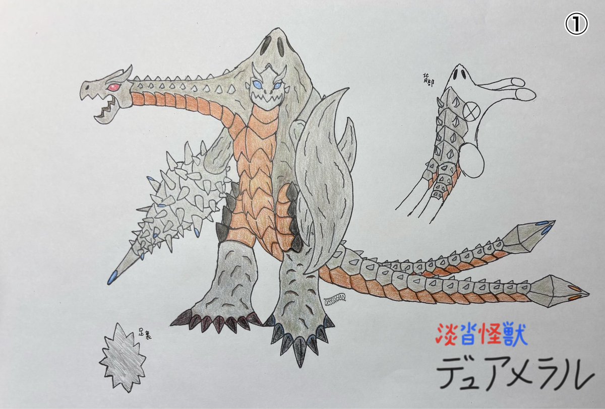 ドレッドハン創作物置き場 tweet media