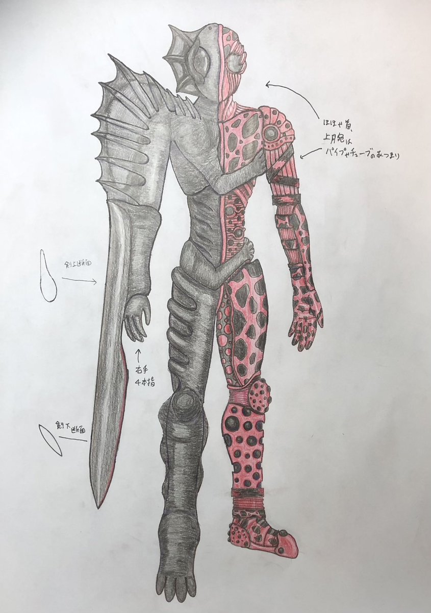 ドレッドハン創作物置き場 tweet media