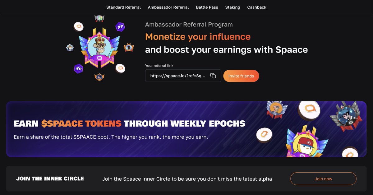 spaace_io's tweet image. We just rewired the Ambassador Leaderboard criterias.

👉 Social activity is now the main driver.

Those who create visibility on X for @spaace_io will lead.

If you’ve been waiting to push Spaace, this is your moment, $50,000 in the reward pool until final chapter 🔥