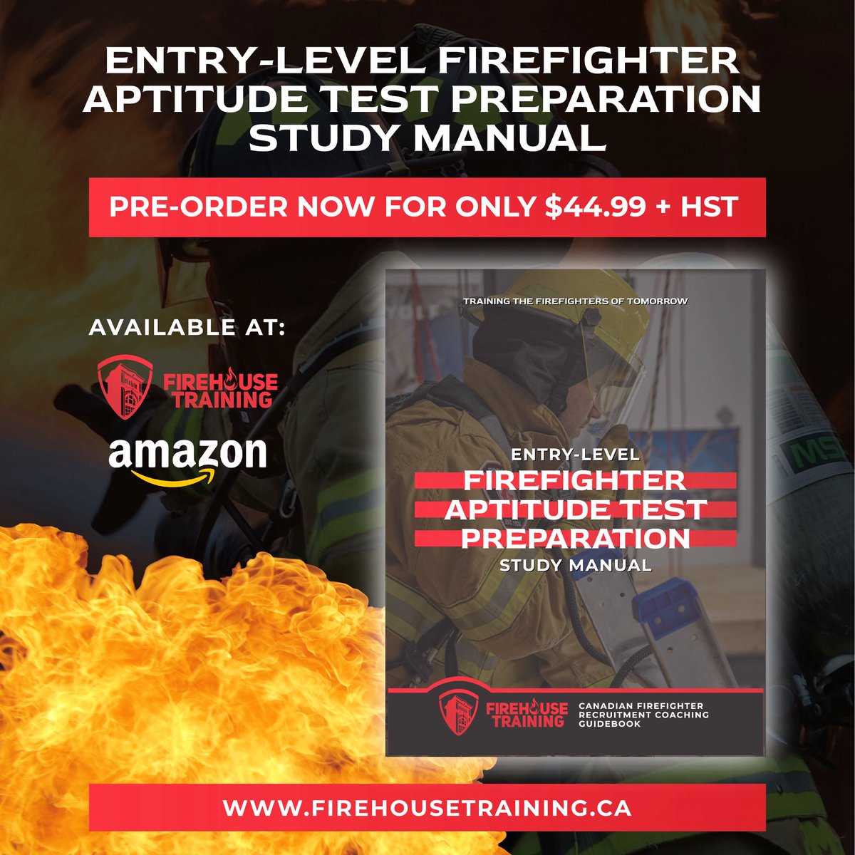 FirehouseTrain1's tweet image. 🚨FUTURE FIREFIGHTERS — THIS IS YOUR EDGE!👨‍🚒 If you’re serious about getting hired in today’s fire service… you need to be prepared for the real tests — not guesswork.#ordernow