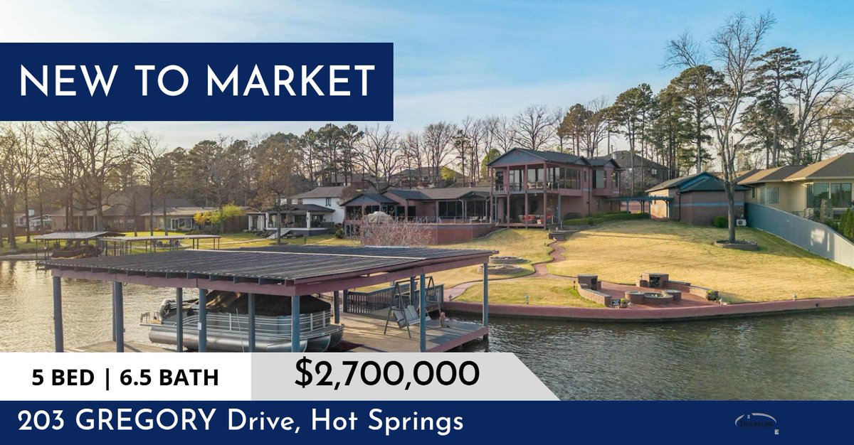 RachReal's tweet photo. 📍 New to Market 📍 Take a look at this fantastic new property that just hit the market located at 203 Gregory Drive in Hot Springs. Reach out here or at (501) 538-3546 for more information

Rachel Mundy, Realtor
Trademark Real Est... https://t.co/iRZLfZmekN https://t.co/sRhcDUTo1Q