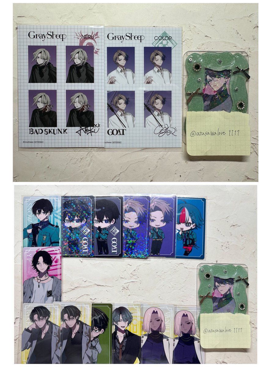 azusawalove1111's tweet photo. 【交換/買取】 Gray Sheep グレシプ

【譲】画像1~2枚目

【求】画像3枚目

最優先のCHERRYは定価での買取も可能(都内手渡しのみ)交換は都内手渡し又は郵送📮
1点～◎
検索よりお気軽にお声掛け下さい。 https://t.co/VKHhpG4SNN