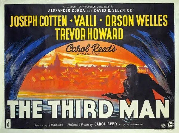 FilmNoirUK's tweet photo. You know the face, you know the theme tune, you’ve probably even seen the film plenty of times.
But if you haven’t, Carol Reed’s #FilmNoir #BritNoir masterpiece The Third Man (1949) is on @BBCTwo today at 1PM and on @BBCiPlayer there after: https://t.co/2h6pW4V4rb https://t.co/0QTfe6iH69
