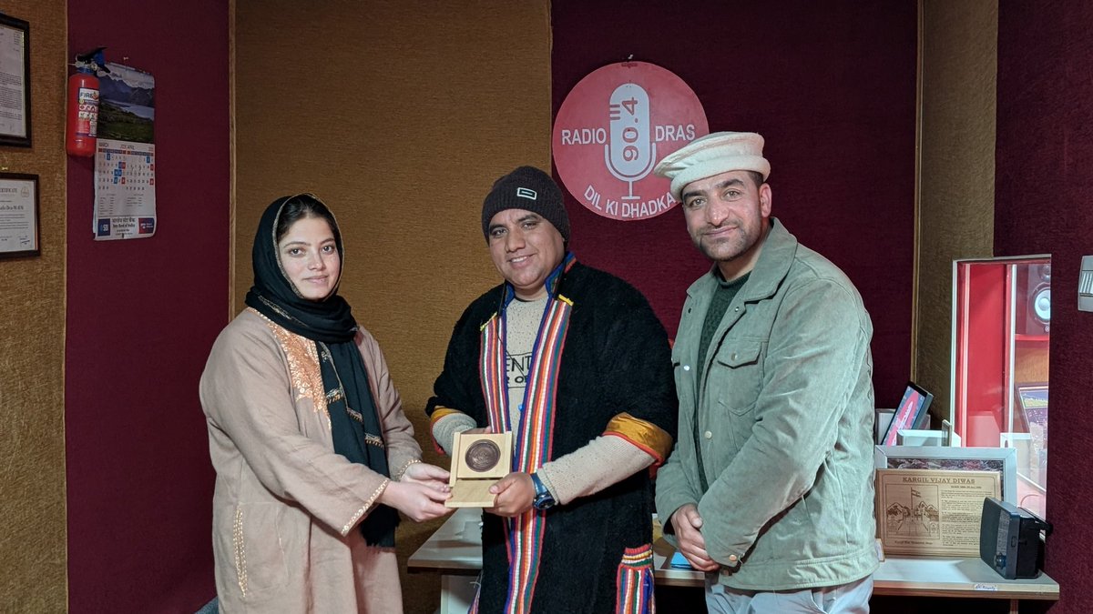 World Poetry Day Celebration CRS, Dras brought together poets, students and literature lovers in a special broadcast filled with inspiring verses and meaningful conversations. From local voices to timeless expressions, the program showcased how poetry connects hearts, culture.