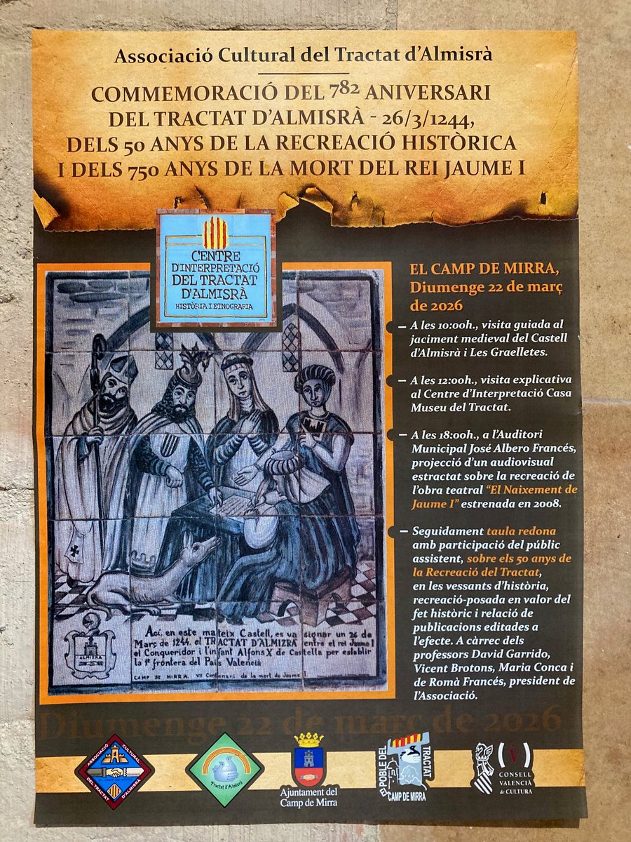 JosepGuia's tweet photo. El Camp de Mirra (L'Alcoià), referent cultural de primera, del Pirineu al Segura, amb tot d'actes commemortius: https://t.co/Knn6ApRV7p