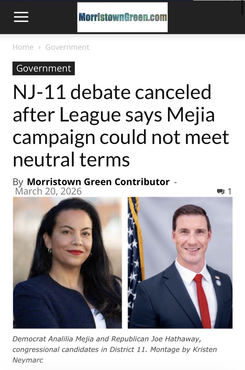 Joe Hathaway for Congress tweet media