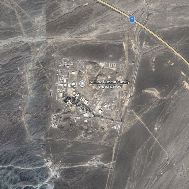 TheMoneyApe's tweet image. 🚨 NUCLEAR SITE STRIKE 🚨

IRAN CONFIRMS ITS NATANZ NUCLEAR FACILITY WAS ATTACKED.

REPORTS POINT TO U.S.–ISRAEL STRIKES ON THE KEY ENRICHMENT SITE.

IRAN SAYS NO RADIATION LEAK DETECTED AMID MAJOR ESCALATION TARGETING NUCLEAR INFRASTRUCTURE. 

TRUMP HINTS YESTERDA… Show more