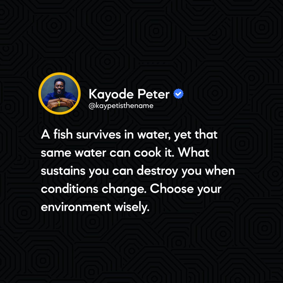 KaypetIsTheName's tweet photo. Sad but true 
.
#MindsetShift #GrowthMindset #BlackYorubaBoi #NotesByKaypet https://t.co/0vUkN6PAav
