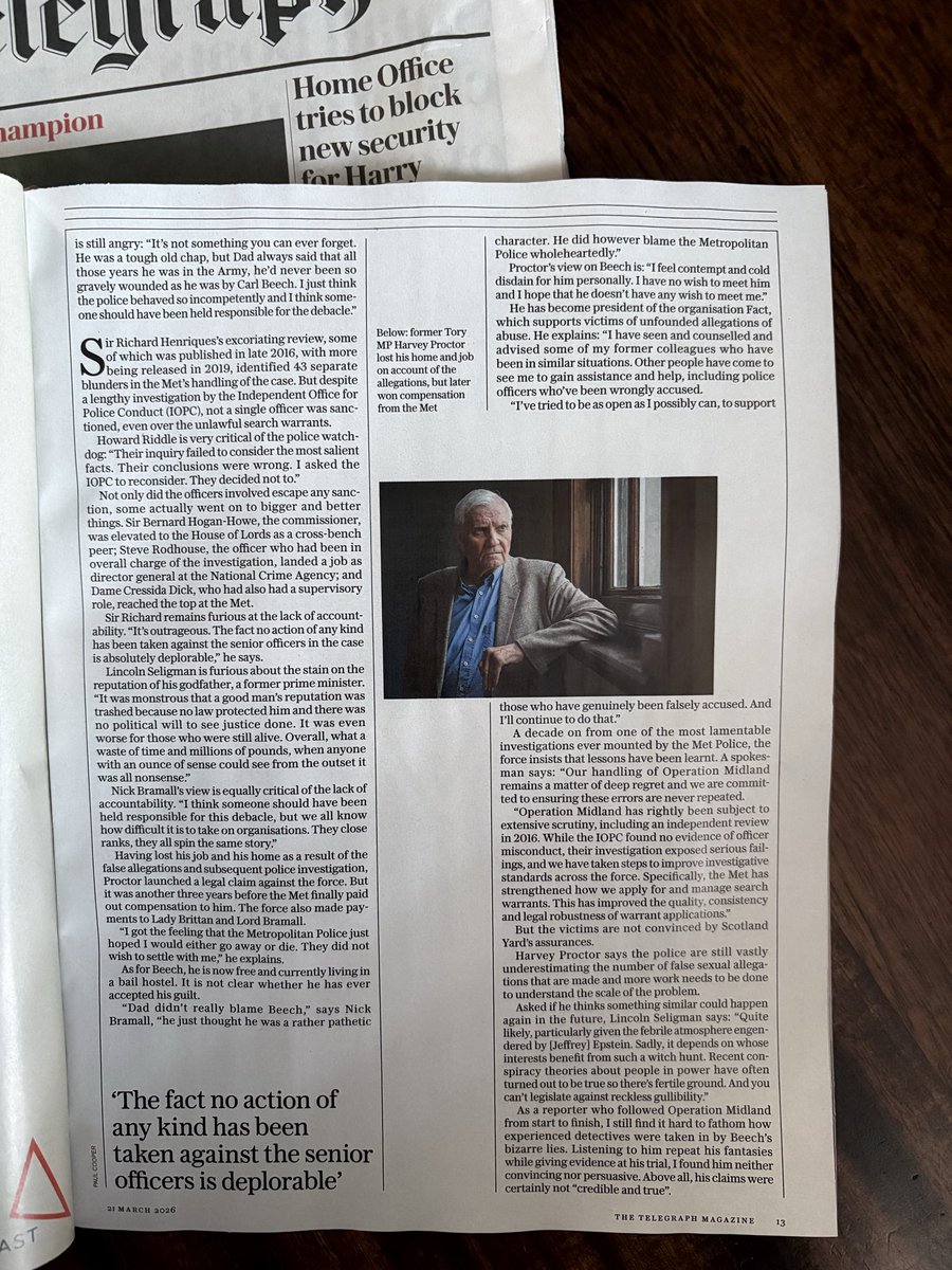 Harvey Proctor tweet media