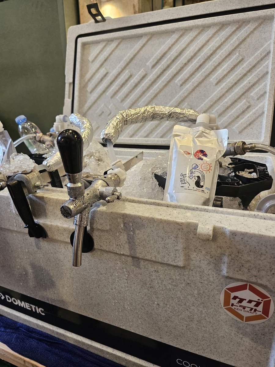 beerpeople99's tweet image. พึ่งเคยกินสาเกซ่า #sake