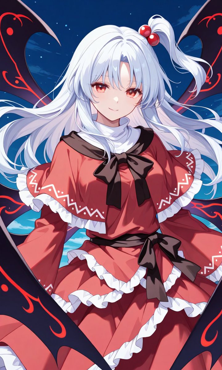 神綺さま（二回目） #AIイラスト︎ #pixai #神綺 #東方Project