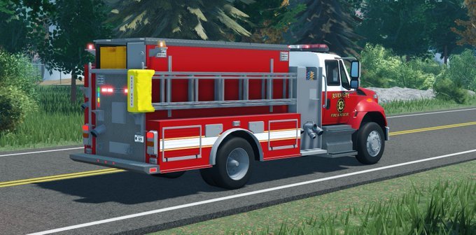 ERLCLatest's tweet photo. What's coming in this weekends ER:LC update?

• A revamped hospital!
• A revamped FD tanker with an interior!
• And much more yet to be revealed! https://t.co/SnoAZgaL3j