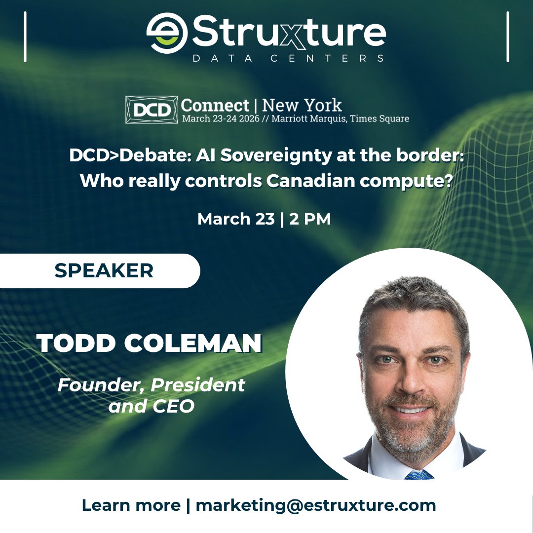 eStruxture Data Centers tweet media