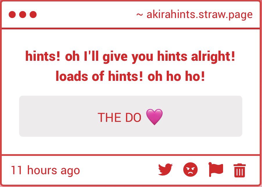 Akira Hints! tweet media