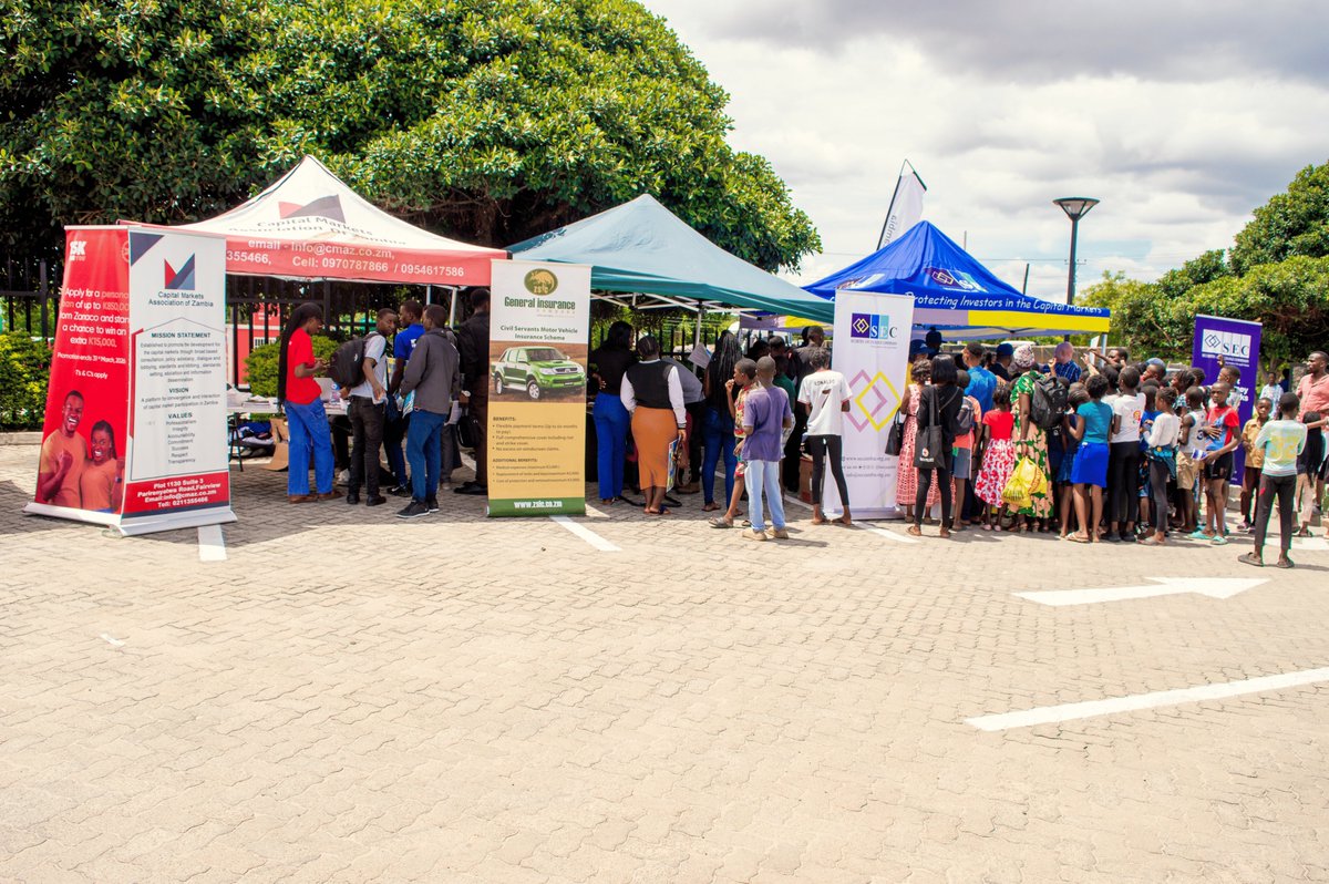 Cmaz_1130's tweet photo. @cmaz_official Smart Money Talks. Live at Shoprite Barotse Mall, Mongu!
Financial Literacy Week is on the streets of Mongu! 💡📈 Visit our exhibition at Shoprite Barotse Mall and learn how capital markets can help you build wealth and independence. Join us today! https://t.co/a60KFzqIWu