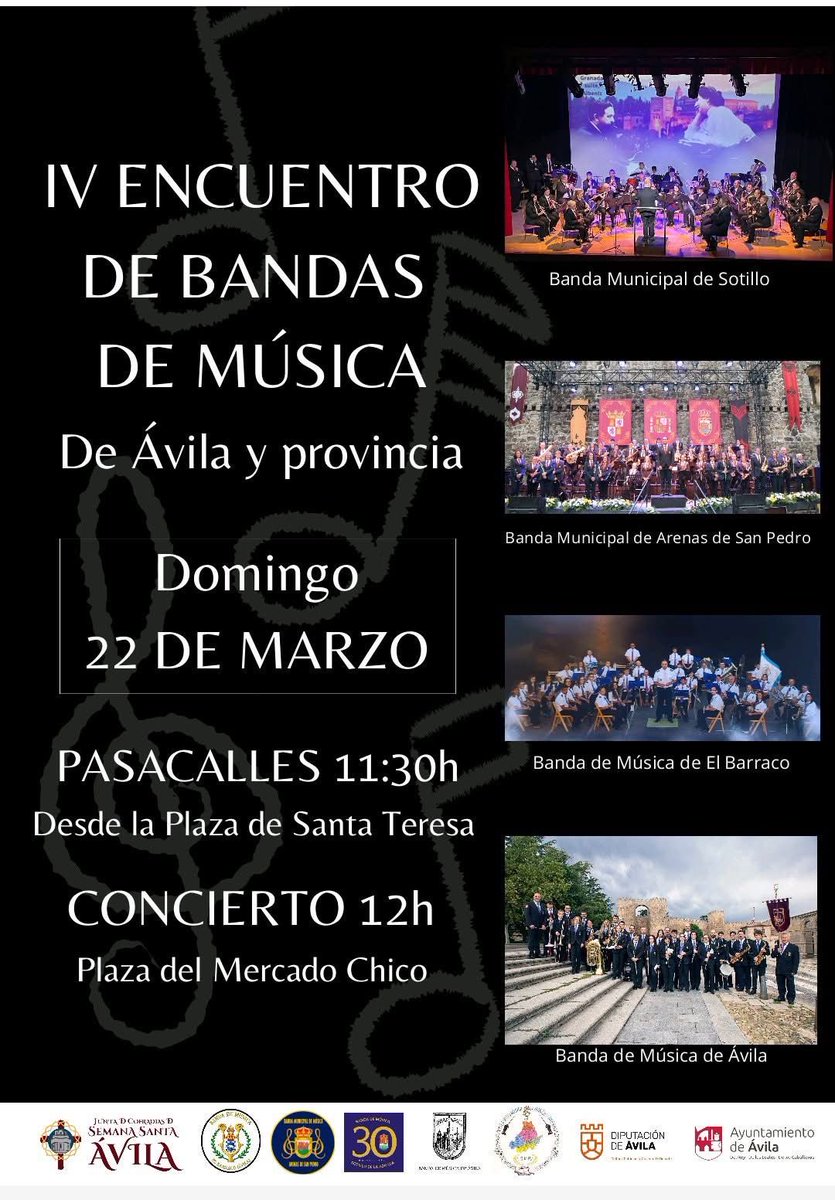 ⏳ TIC tac….

¡Mañana estaremos con los compañeros de Arenas de San Pedro, El Barraco y Avila!

🎶 Nos vemos por las calles 🎶