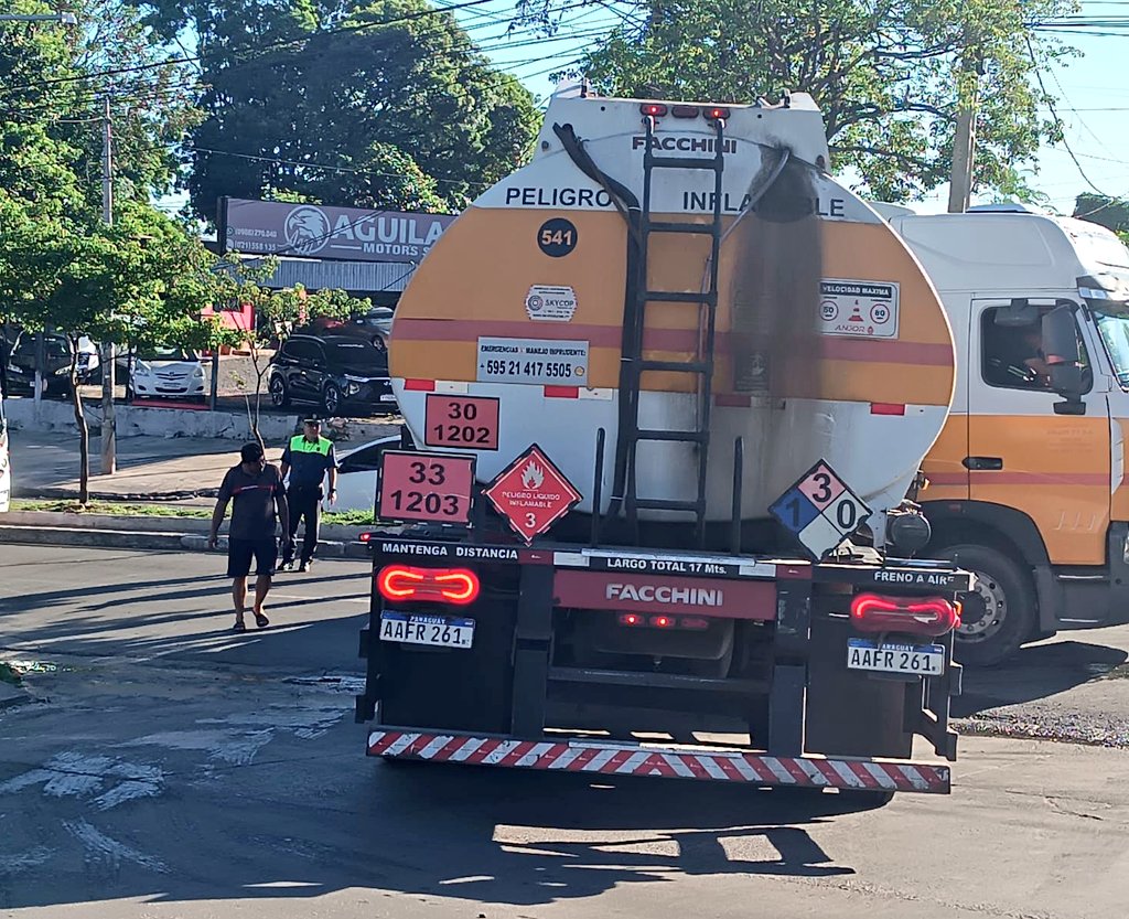 Tránsito Asunción tweet media