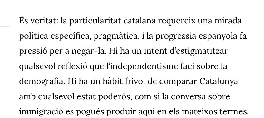 1.- Han perdut, rectifiquen i fan veure que són els altres que s'han rendit. L'Ot, el Graupera i Vilaweb van acusar tot deu de feixista, van aïllar l'Orriols i Casablanca, que mai ha fet extincionisme ni ha dit que Catalunya s'acabava.
vilaweb.cat/noticies/peril…