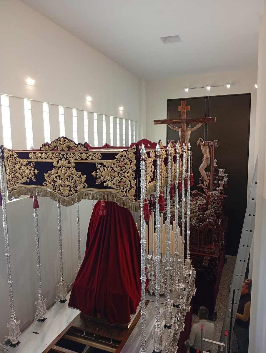 perdondejerez's tweet photo. El Domingo de Ramos se aproxima y los pulsos se aceleran.  Nuestros Titulares ya se encuentran en sus respectivos pasos. El sueño comienza a hacerse realidad. https://t.co/BBDVj6Wbdw