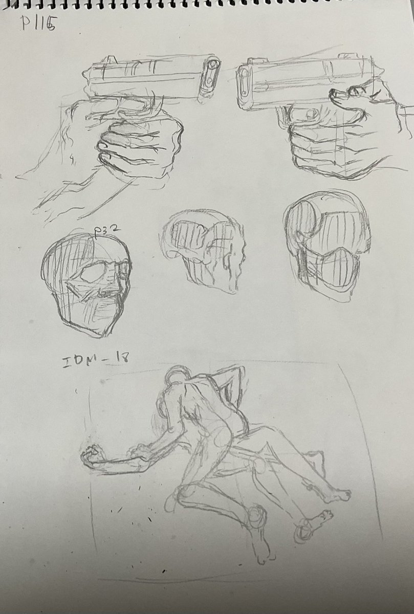 【#日々描く #絵次郎  375日目】
2025.3.9〜
・モルフォ人体2周目 p32
・手の描き方 p115
・ポーズデッサン 
・今日の練習
パース定規入門  #34
二点透視図法と三点透視図法
→詳しくはパース塾で勉強する 