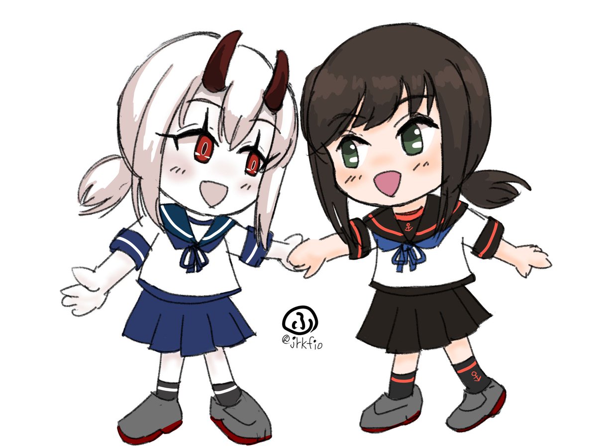 jrkfio's tweet photo. #吹雪版深夜の創作60分一本勝負 #吹雪ワンドロ #艦これ
お題『絆』 https://t.co/0JYliYaEWK