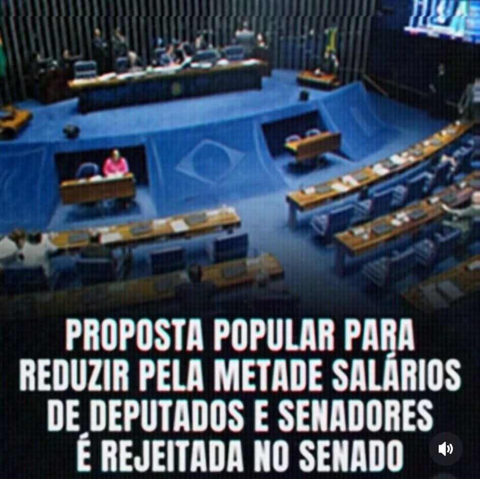 Enquanto todo mundo está revoltado com a Lei Felca, com medo do governo roubar os dados que o próprio governo emitiu, olha o que rola no Senado.

vocês são muito otários, na moral