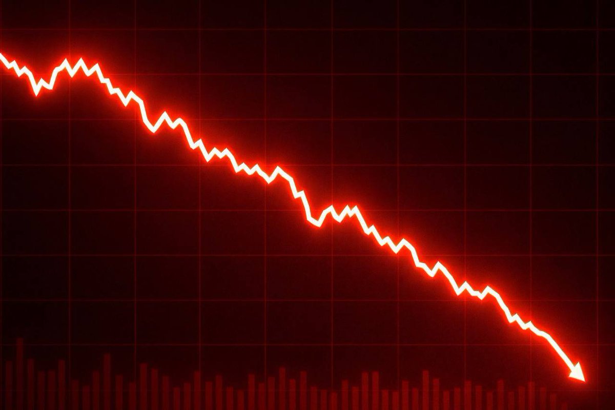 🇺🇸💸 $1 trillion wiped out from the US stock market today.