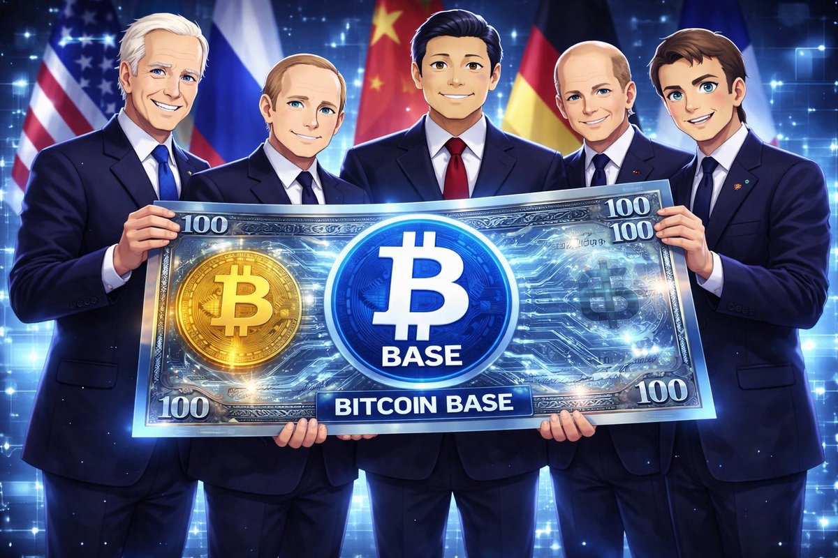 bitcoin_base1's tweet photo. Bitcoin Base will become the new dollar 💸🚀
Every country will use Bitcoin Base for payments 🌍🔥
Don’t miss your chance with Bitcoin Base 💙💰 https://t.co/3A8cDmUMMC