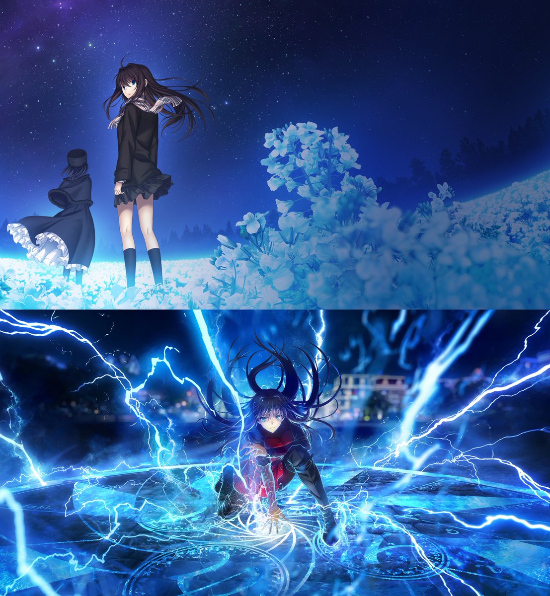 really like the Key Visuals for the Mahoyo movie