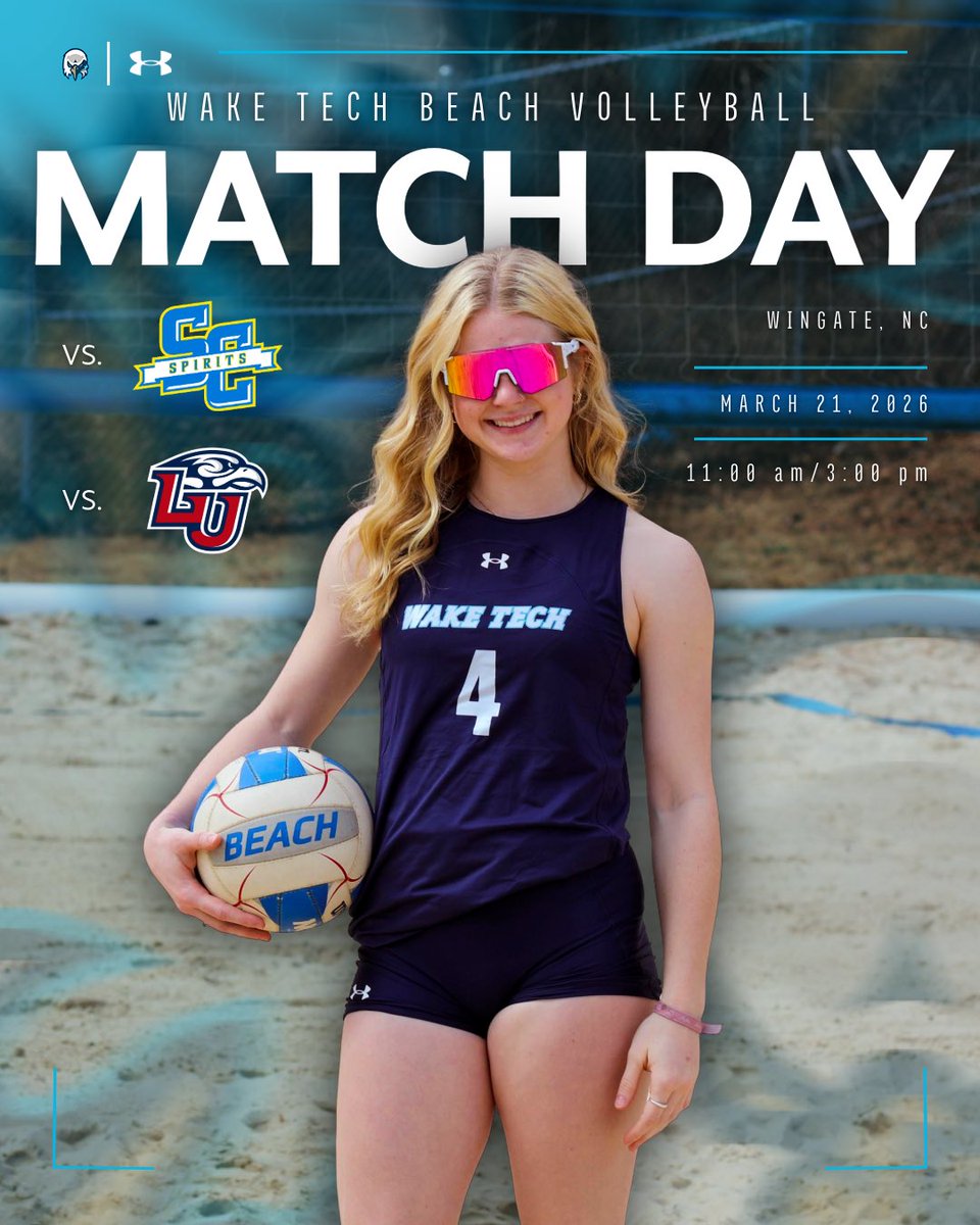 Wake Tech Beach Volleyball tweet media