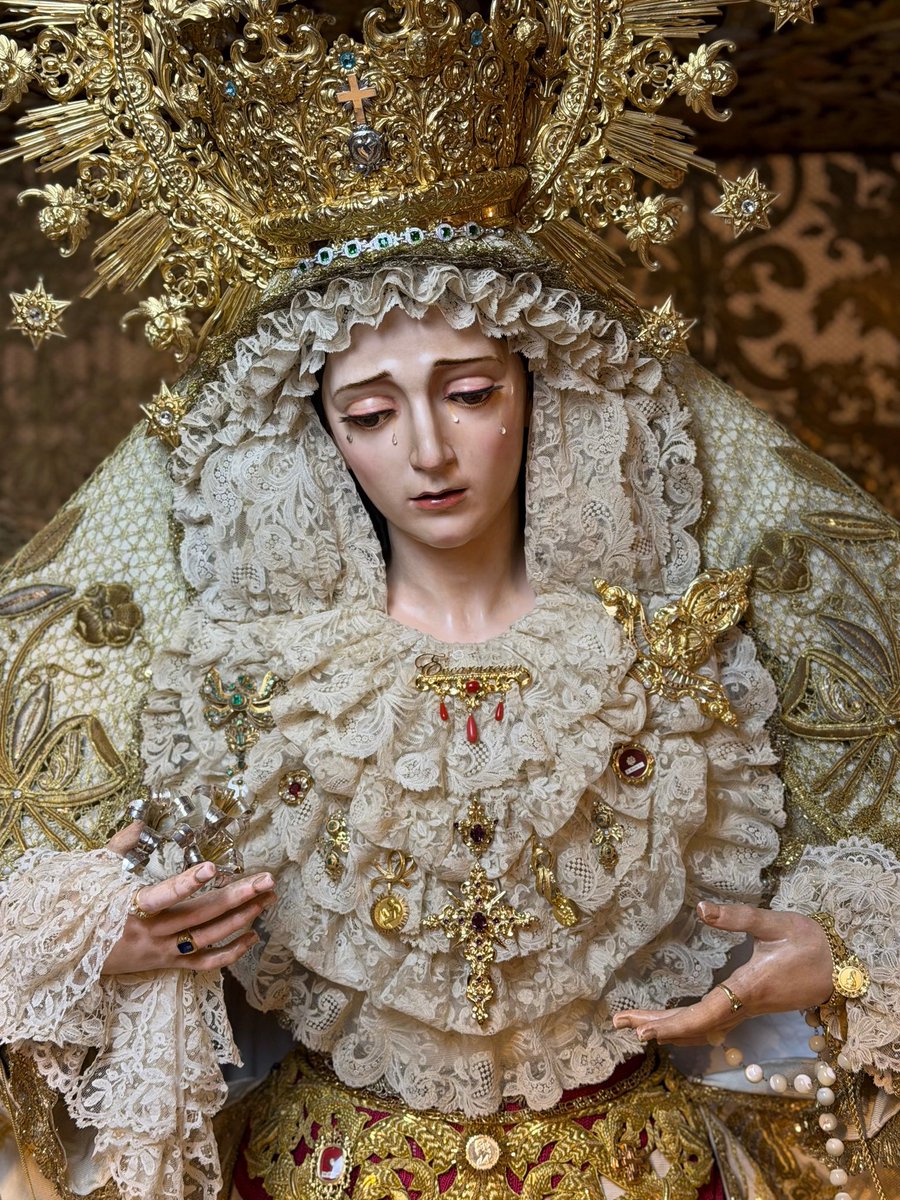 JavierNI93's tweet photo. Mi Virgen bonita de la Encarnación esperando un nuevo Domingo de Ramos. https://t.co/Cr3XH5NWgu